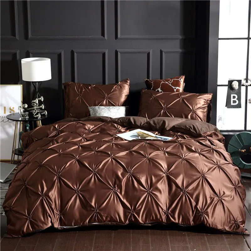 Royal Quilted Bedding Set - jasmin milk bar