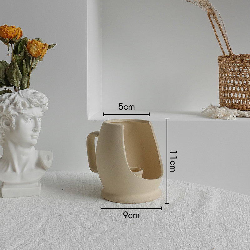 Ceramic Vase - jasmin milk bar