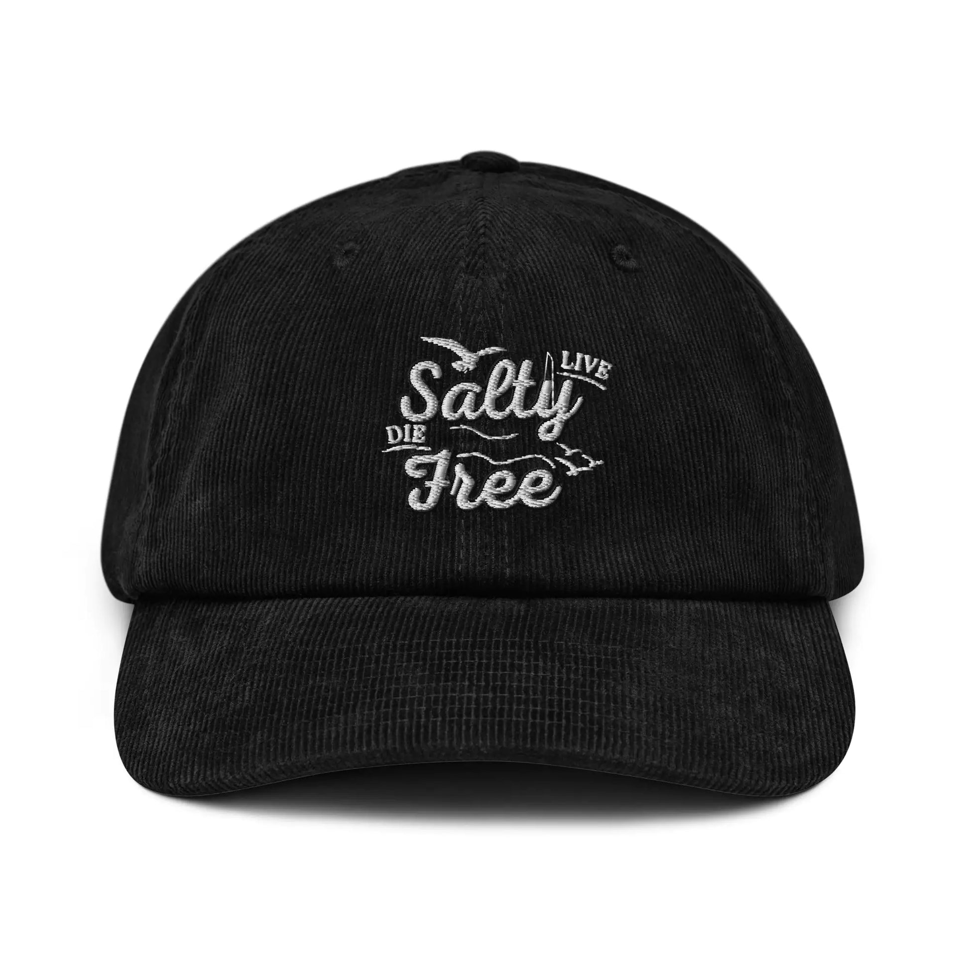 Live Salty, Die Free Corduroy hat - jasmin milk bar