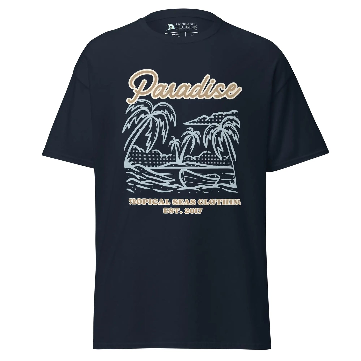 Island Paradise Classic Tee - jasmin milk bar