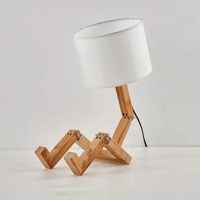 Table Lamp Robot Shape - jasmin milk bar