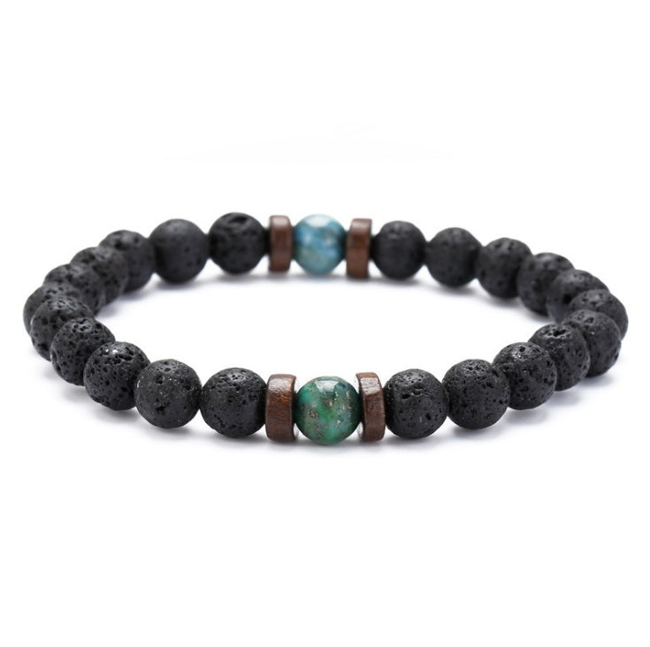 Black Volcanic Stone Bracelet - jasmin milk bar