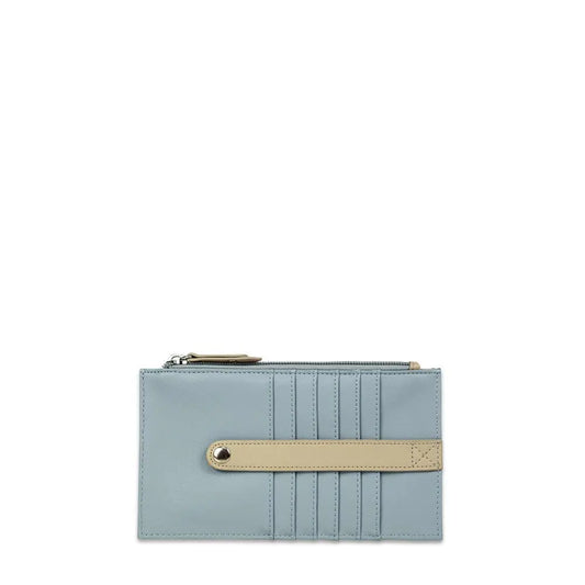 Amelia Leather Wallet-Serenity - jasmin milk bar