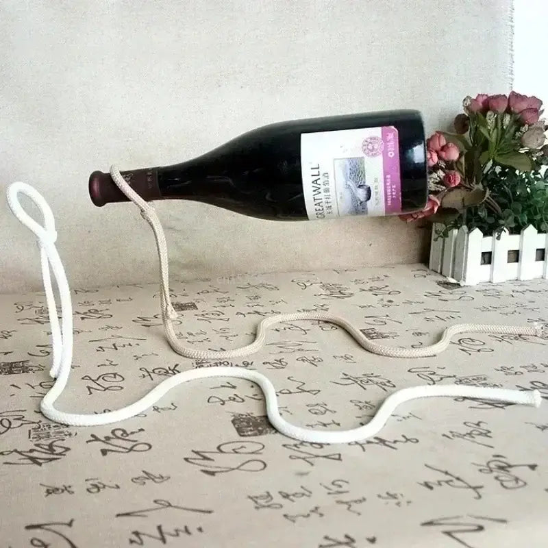 Magical Suspension Iron Chain Wine Racks - jasmin milk bar