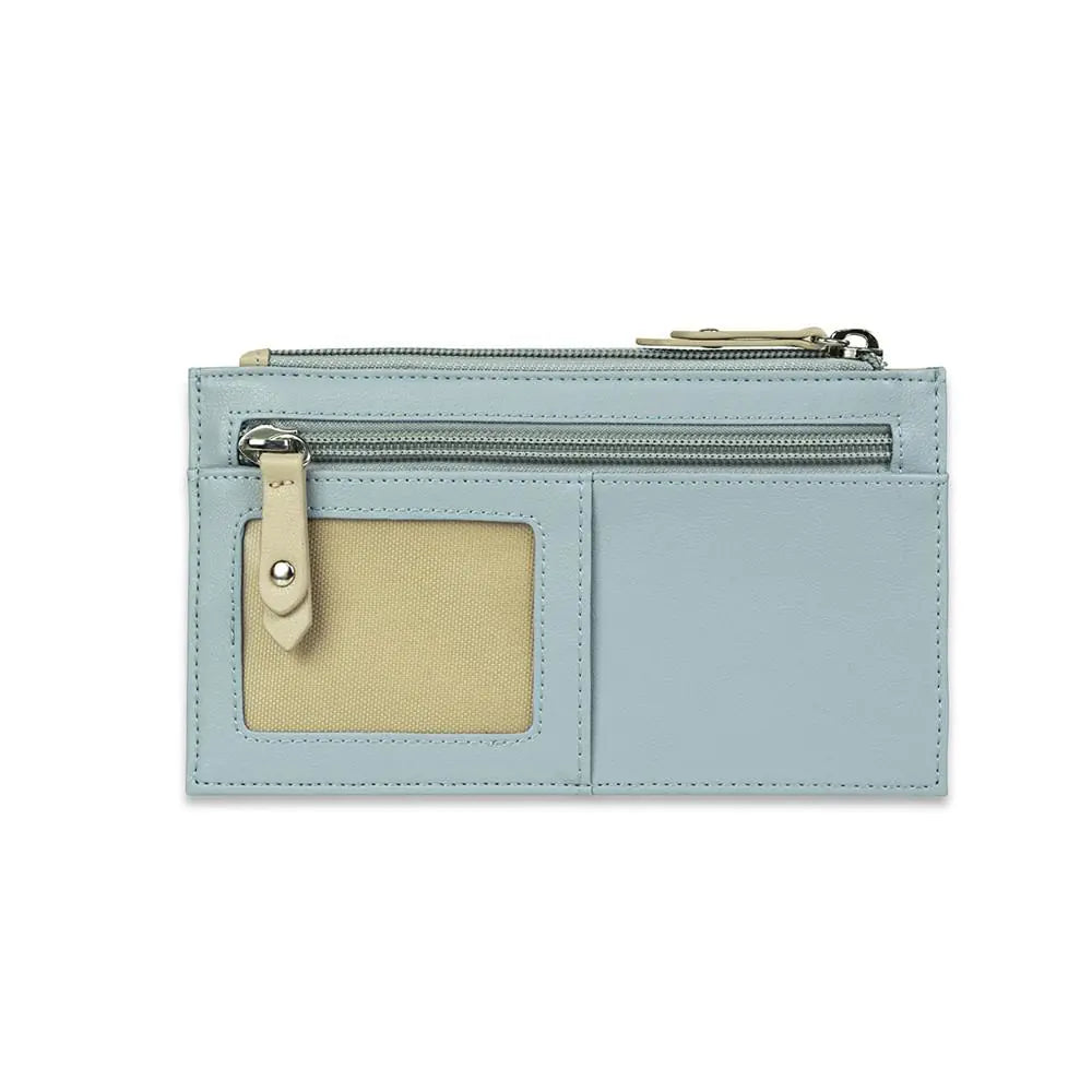 Amelia Leather Wallet-Serenity - jasmin milk bar