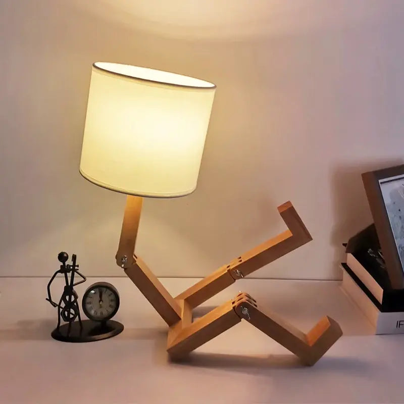 Table Lamp Robot Shape - jasmin milk bar