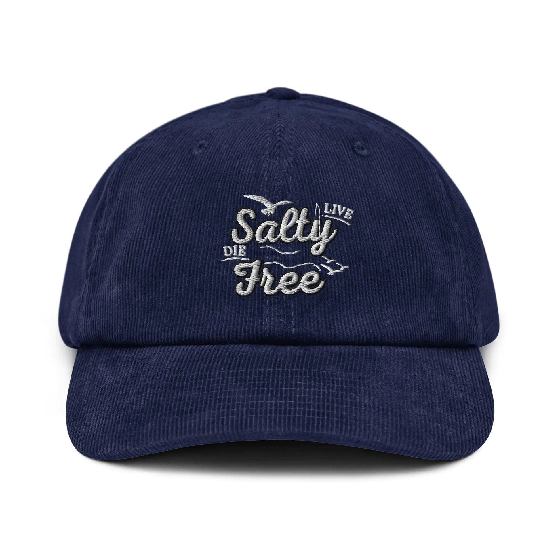 Live Salty, Die Free Corduroy hat - jasmin milk bar