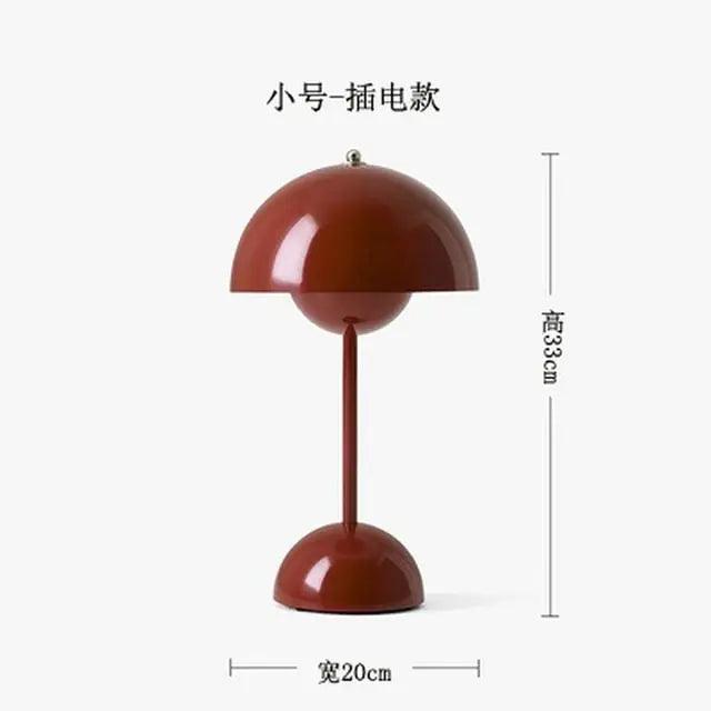 Danish Touch Rechargeable Mushroom Lamp - jasmin milk bar