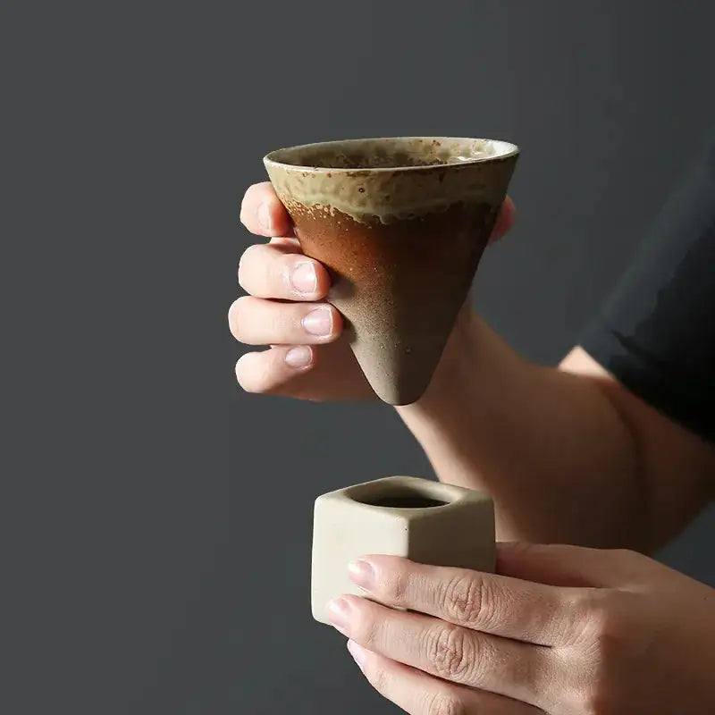 Ceramic Cone Cup - jasmin milk bar