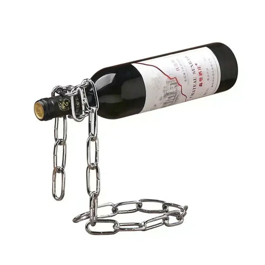 Magical Suspension Iron Chain Wine Racks - jasmin milk bar