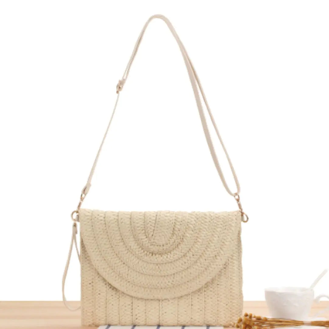 Spring Ari Clutch - jasmin milk bar