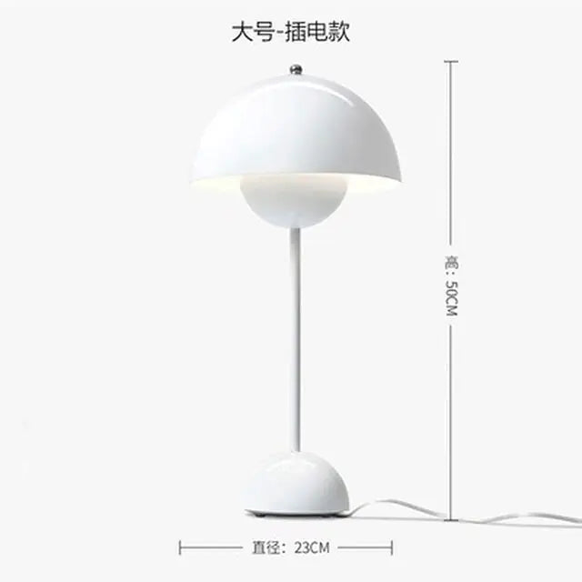 Danish Touch Rechargeable Mushroom Lamp - jasmin milk bar