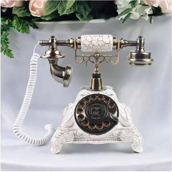 Classic Charm Retro Telephone - jasmin milk bar