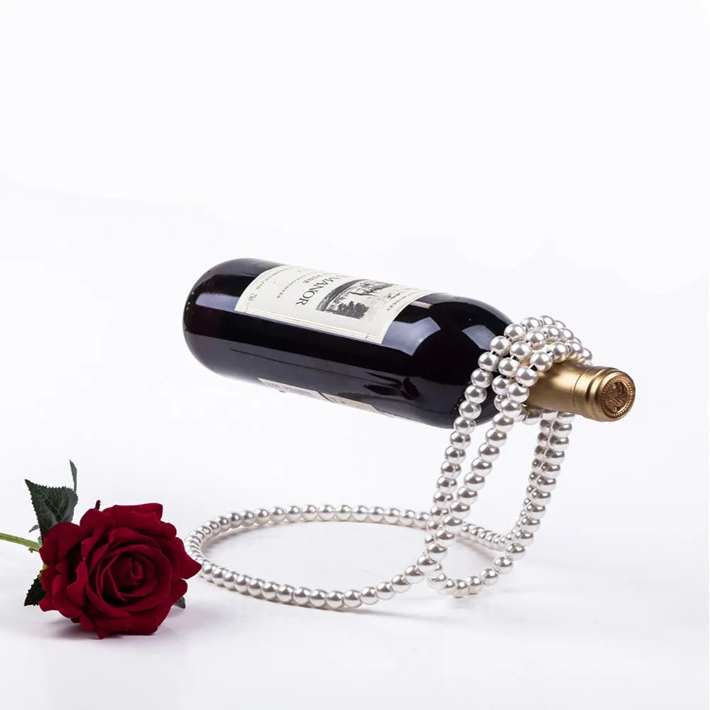 Creative Pearl Necklace Wine - jasmin milk bar