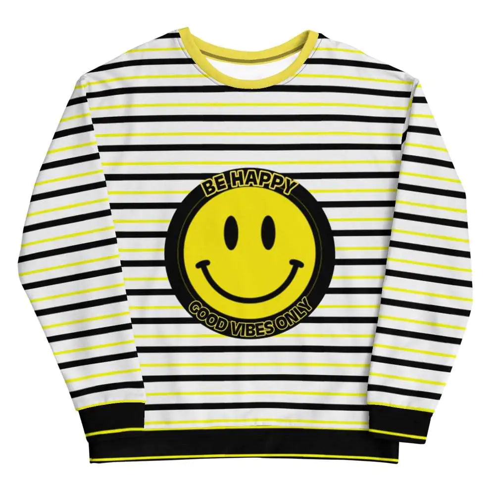 Be Happy Sweatshirt - jasmin milk bar