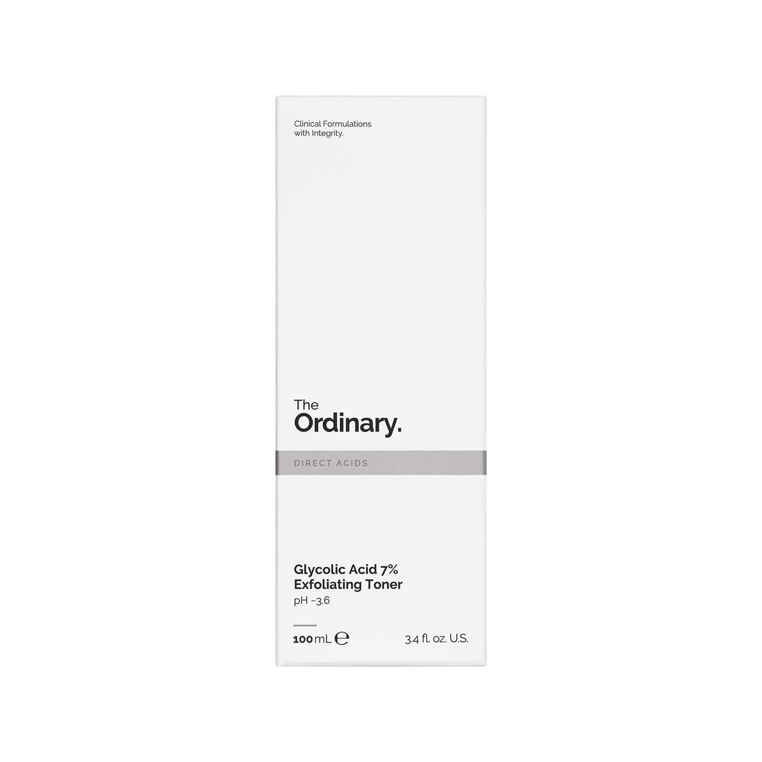 The Ordinary Direct Acids Tonique Exfoliant à l'Acide Glycolique 7% - jasmin milk bar