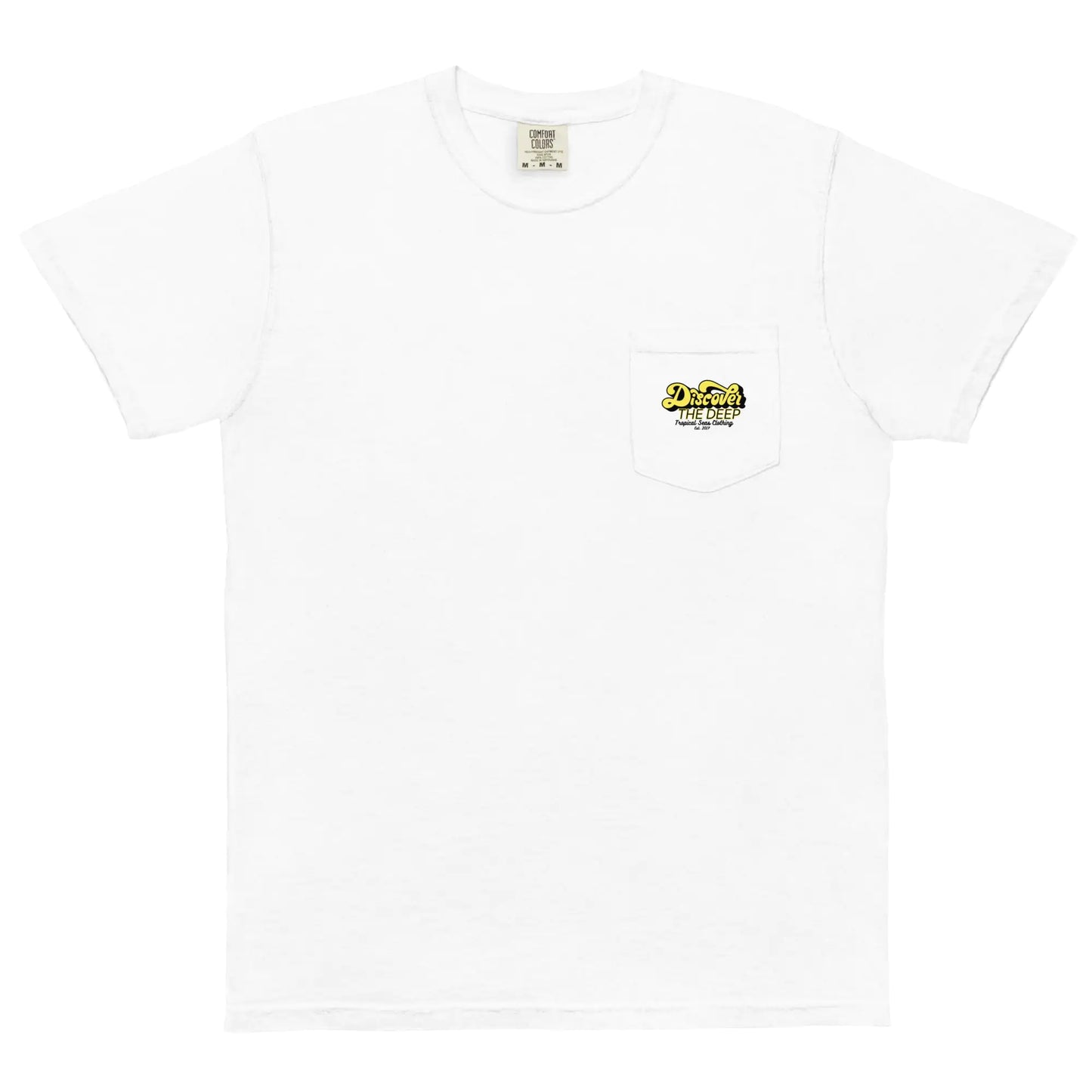 Discover the Deep Frilled Shark Edition Pocket T-shirt - jasmin milk bar