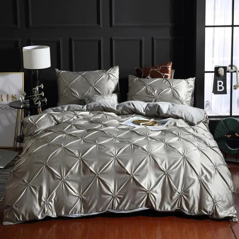 Royal Quilted Bedding Set - jasmin milk bar