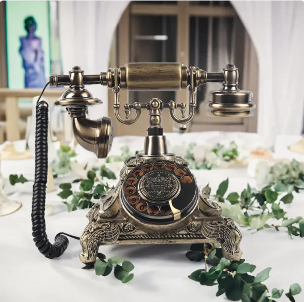 Classic Charm Retro Telephone - jasmin milk bar