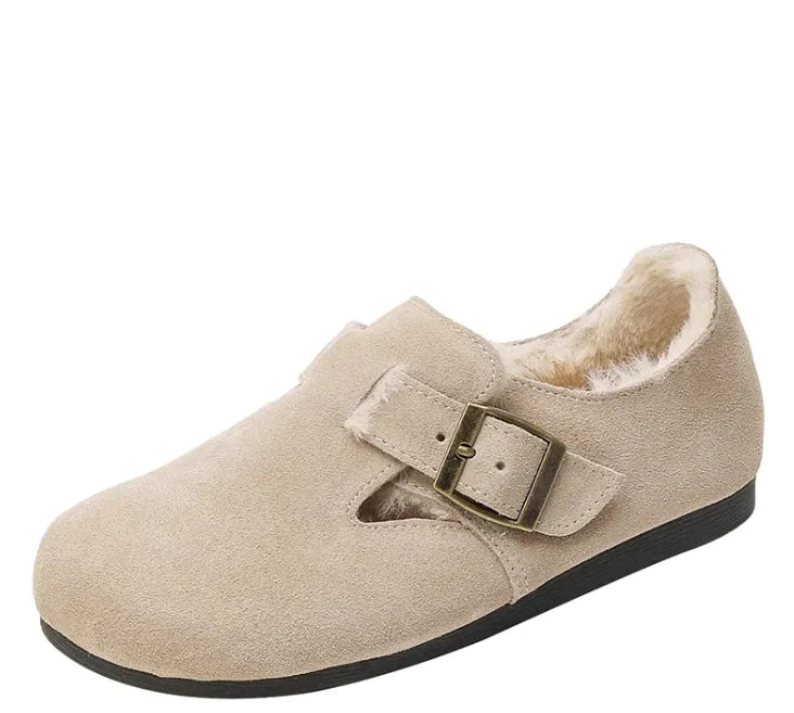 Plush Leather Shoes - jasmin milk bar