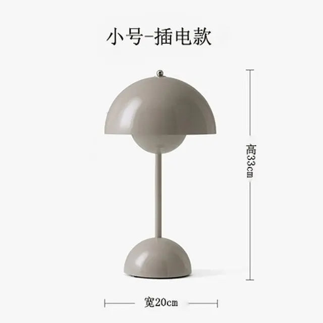 Danish Touch Rechargeable Mushroom Lamp - jasmin milk bar