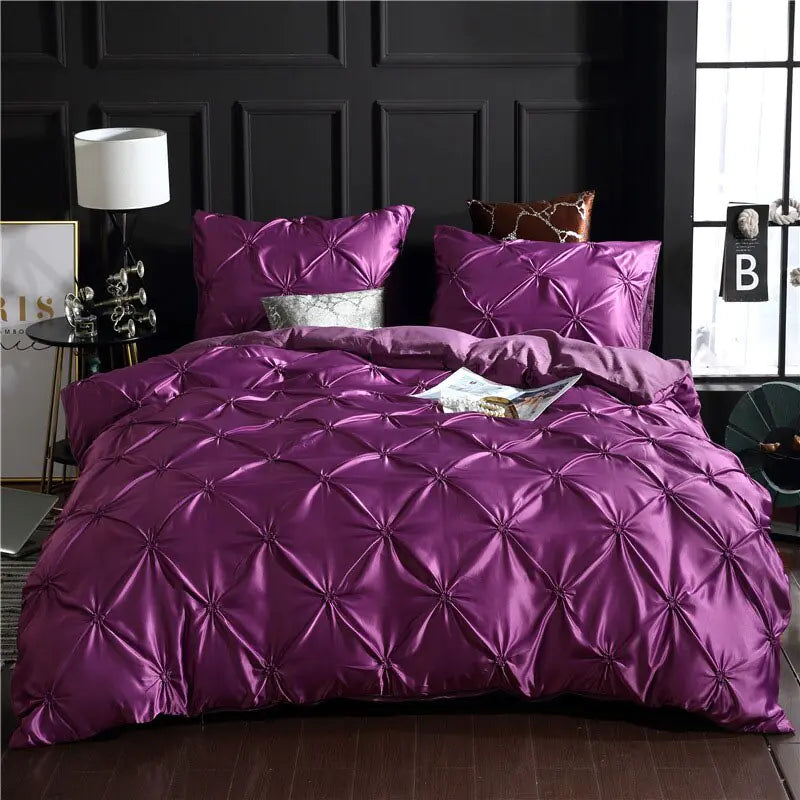 Royal Quilted Bedding Set - jasmin milk bar