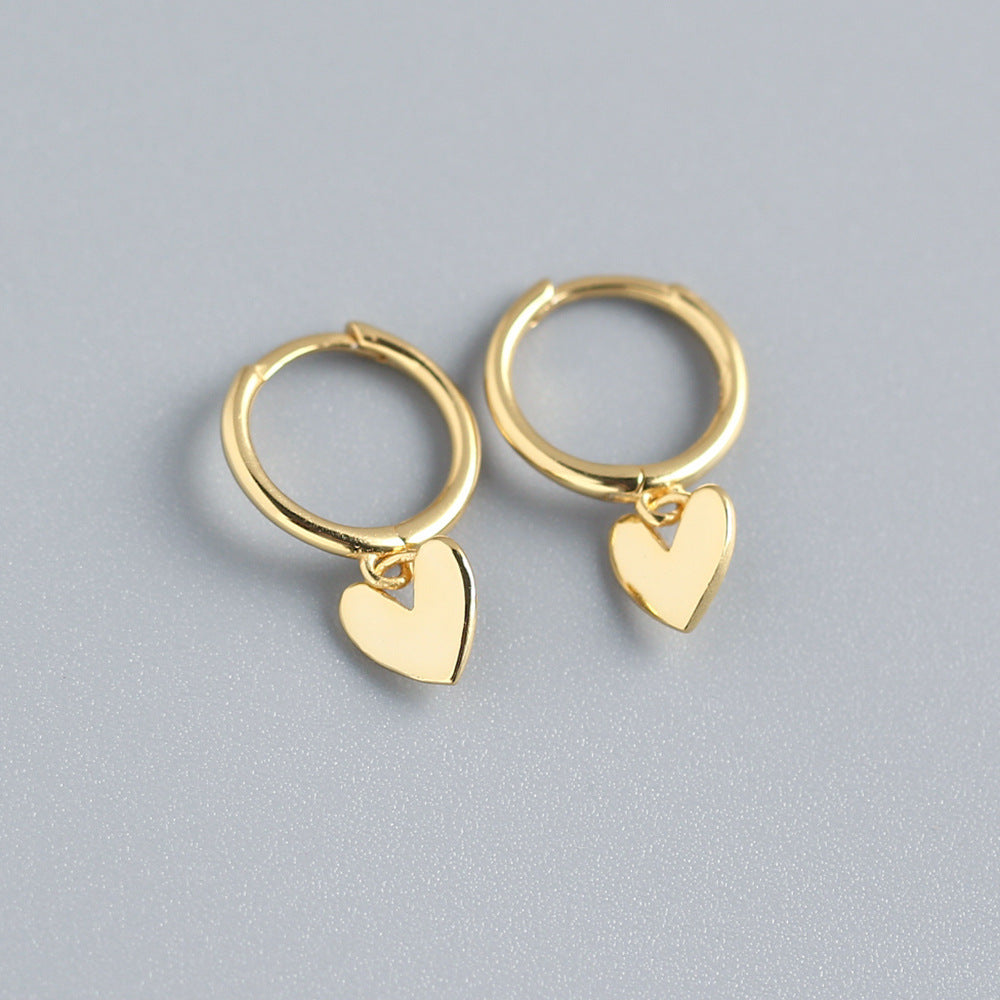 Heart Earrings - jasmin milk bar