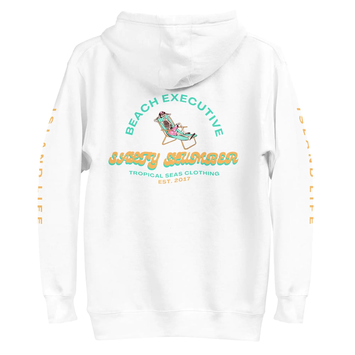 Beach Executive Hoodie - jasmin milk bar