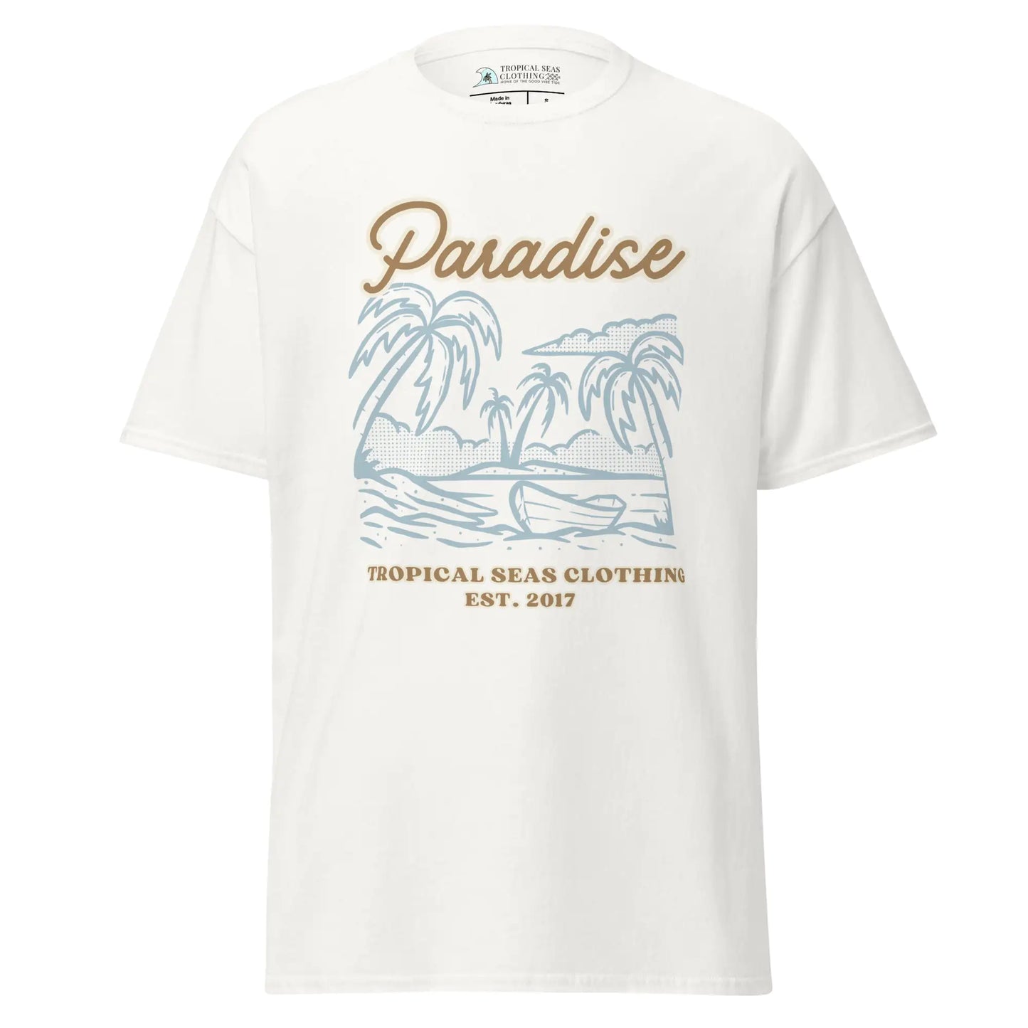 Island Paradise Classic Tee - jasmin milk bar