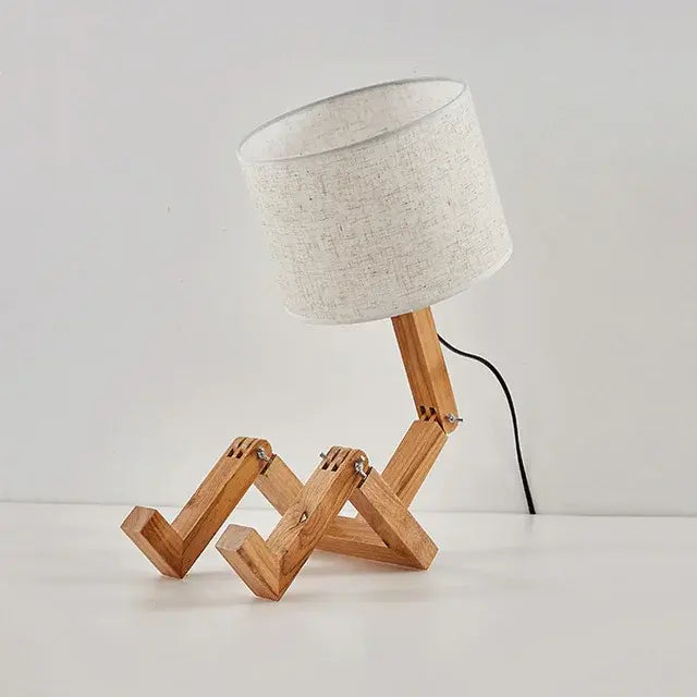 Table Lamp Robot Shape - jasmin milk bar