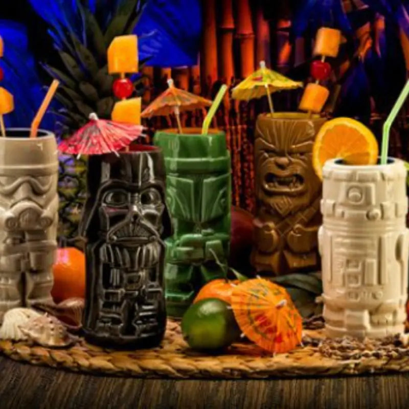 Hawaii Tiki Ceramic Cup - jasmin milk bar