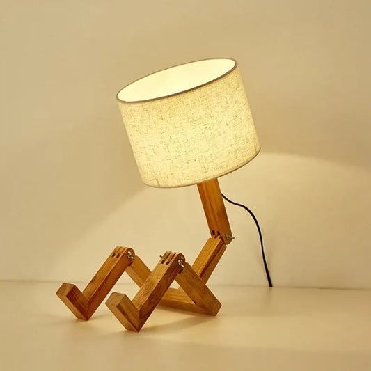 Table Lamp Robot Shape - jasmin milk bar