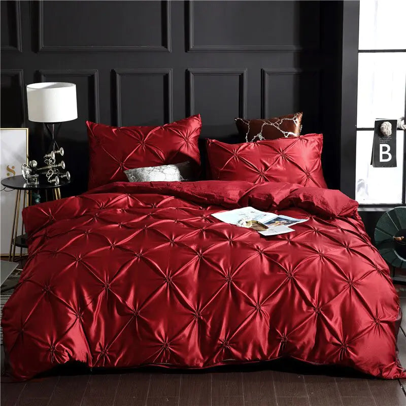 Royal Quilted Bedding Set - jasmin milk bar