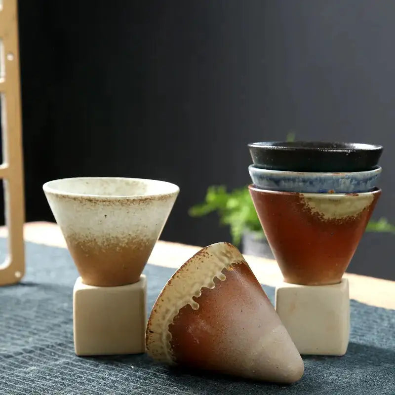 Ceramic Cone Cup - jasmin milk bar