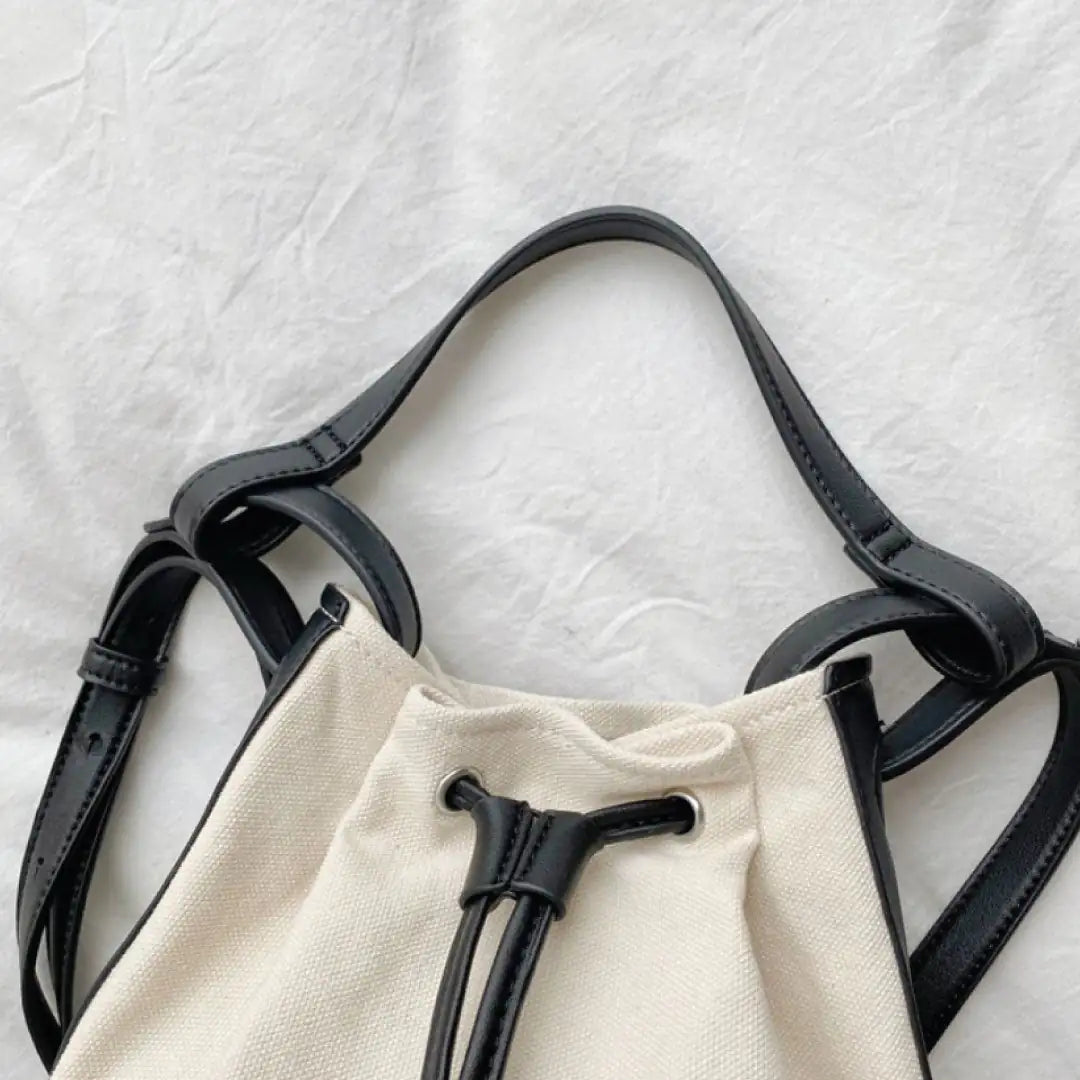 Sabine Drawstring Bag - jasmin milk bar