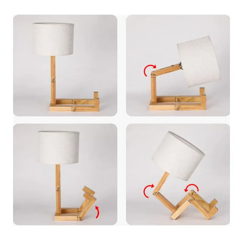 Table Lamp Robot Shape - jasmin milk bar