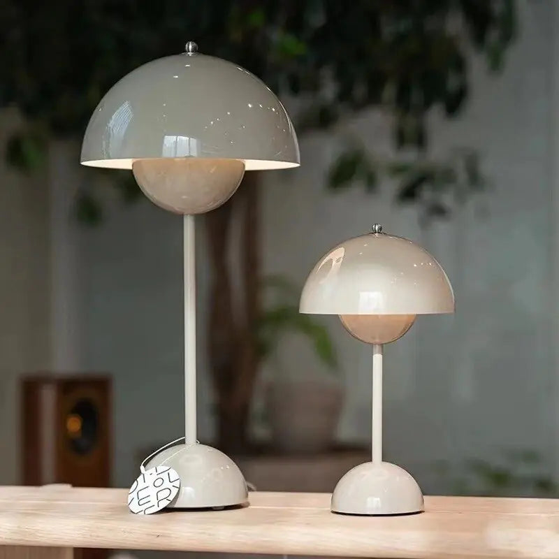 Danish Touch Rechargeable Mushroom Lamp - jasmin milk bar