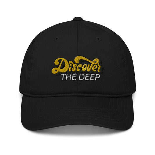 Discover the Deep Organic Dad Hat - jasmin milk bar