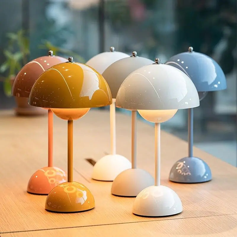 Danish Touch Rechargeable Mushroom Lamp - jasmin milk bar