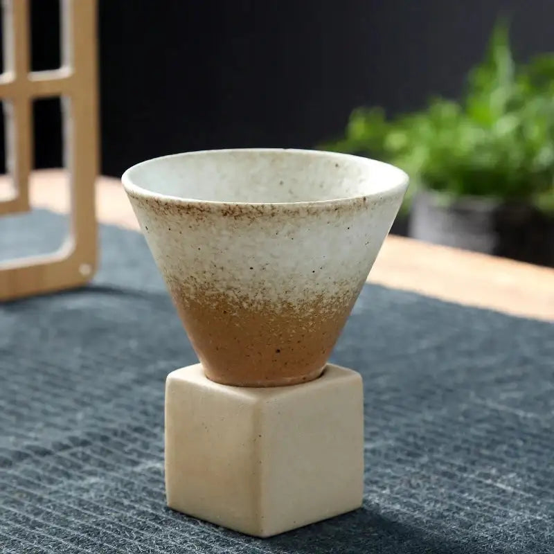 Ceramic Cone Cup - jasmin milk bar